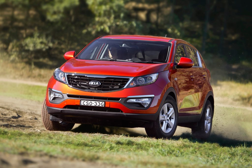 The Kia Sportage SLi Series II. The Kia Sportage SLi Series II.
